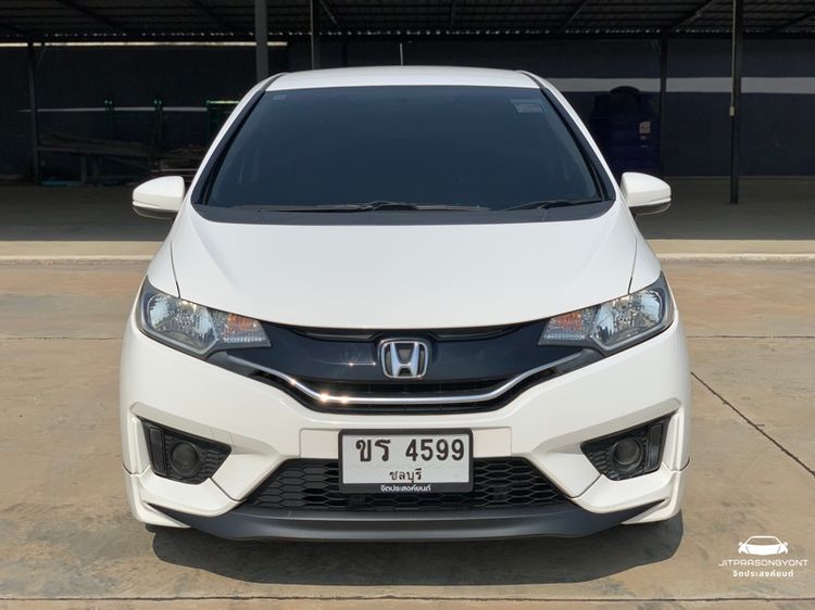Honda Jazz 2014 1.5 V i-VTEC Sedan เบนซิน เกียร์อัตโนมัติ ขาว รูปที่ 3