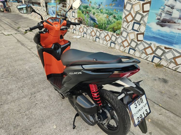 🛵ยังไงก็ขาย CLICK150 i ปี 64 เครื่องดี สีสวย สตาร์ทมือ กุญแจรีโมท เล่มชุดโอนครบ+เปลี่ยนถ่ายน้ำมันเครื่องฟรี ส่งฟรี30 ก.ม รูปที่ 6