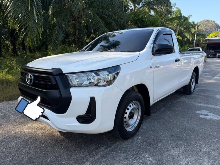 Toyota Hilux Revo 2022 2.4 J Pickup ดีเซล ไม่ติดแก๊ส เกียร์ธรรมดา ขาว รูปที่ 2