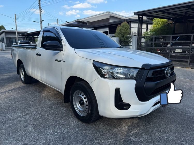 Toyota Hilux Revo 2022 2.4 J Pickup ดีเซล ไม่ติดแก๊ส เกียร์ธรรมดา ขาว รูปที่ 3