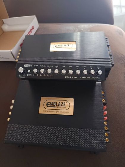 preamp.​ power​เสียงกลางและเบส​ แบรน emblaze.เยอรมัน รูปที่ 4