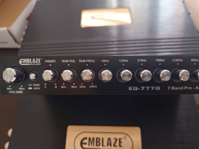 preamp.​ power​เสียงกลางและเบส​ แบรน emblaze.เยอรมัน รูปที่ 3