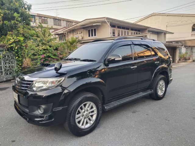 Toyota Fortuner 2013 2.5 G VNT 2WD Champ Midnight Shine Utility-car ดีเซล ไม่ติดแก๊ส เกียร์อัตโนมัติ ดำ รูปที่ 4