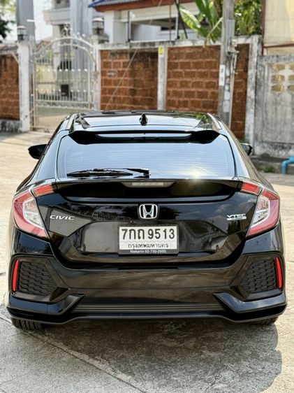 Honda Civic 2018 1.5 Turbo Sedan เบนซิน ไม่ติดแก๊ส เกียร์อัตโนมัติ ดำ รูปที่ 4