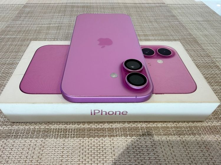 iPhone 16 สีชมพู 128 ผ่อนได้ รูปที่ 4