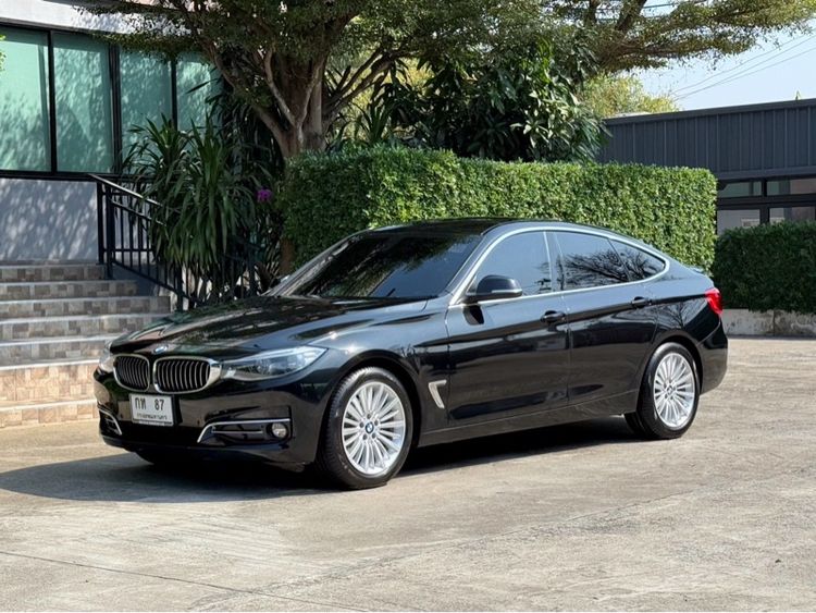 BMW Series 3 2020 Sedan ดีเซล ไม่ติดแก๊ส เกียร์อัตโนมัติ ดำ รูปที่ 4