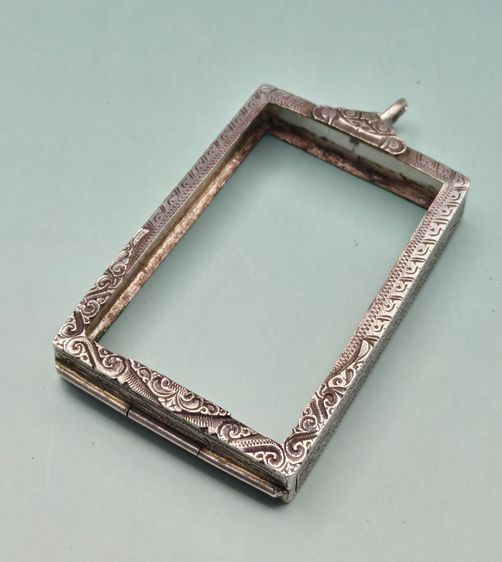 กรอบพระ เงินแท้  รูปที่ 2