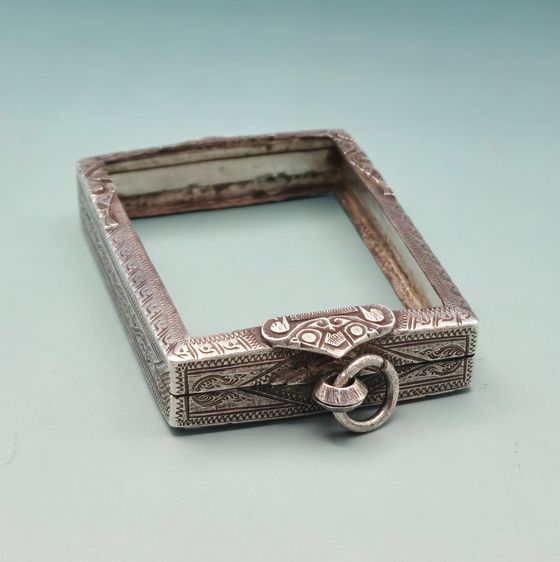 กรอบพระ เงินแท้  รูปที่ 5