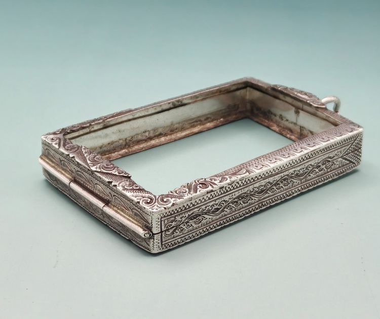 กรอบพระ เงินแท้  รูปที่ 4