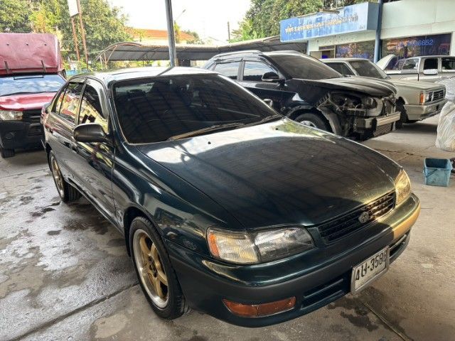 Toyota Corona 1996 1.6 GX Sedan เบนซิน ไม่ติดแก๊ส เกียร์อัตโนมัติ เขียว รูปที่ 2