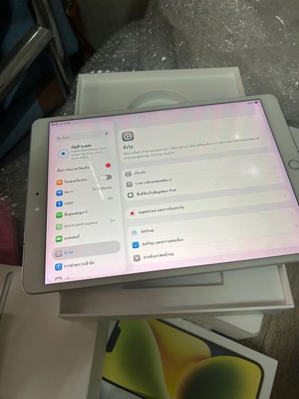 ขาย ipad Air3 64g cellular พร้อมปากกาแท้ ไม่มีอุปกรณ์ ตำหนิจอไบร์ท ขอบจอชมพู นัดรับ กทม ราคา 3900 รูปที่ 2