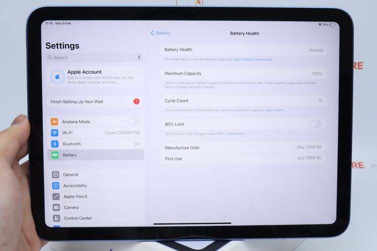 iPad Gen 11 128GB WiFi - ID26020103 รูปที่ 12