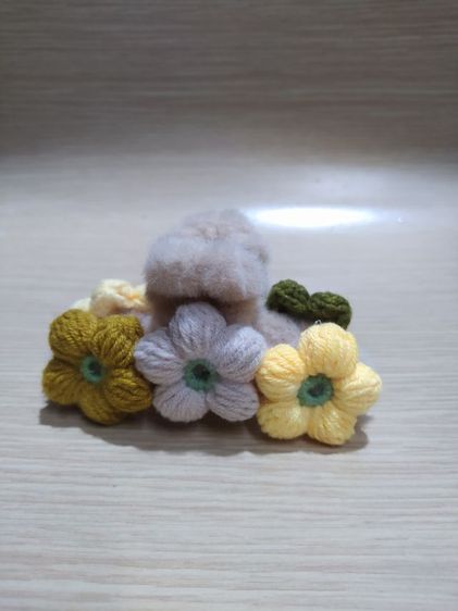 กิ๊บติดผมพัฟฟ์ดอกไม้ รูปที่ 10