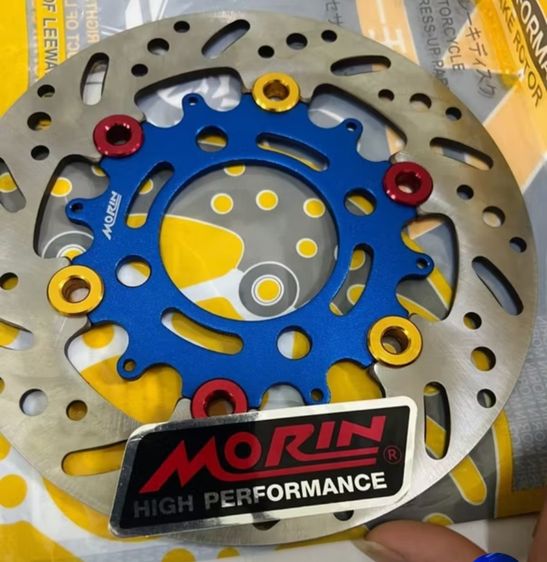 ระบบเบรค มอเตอร์ไซค์ จานเบรค Morin 190mm ที่ใส่รถอย่าง Honda Click  Giorno  Scoopy i
