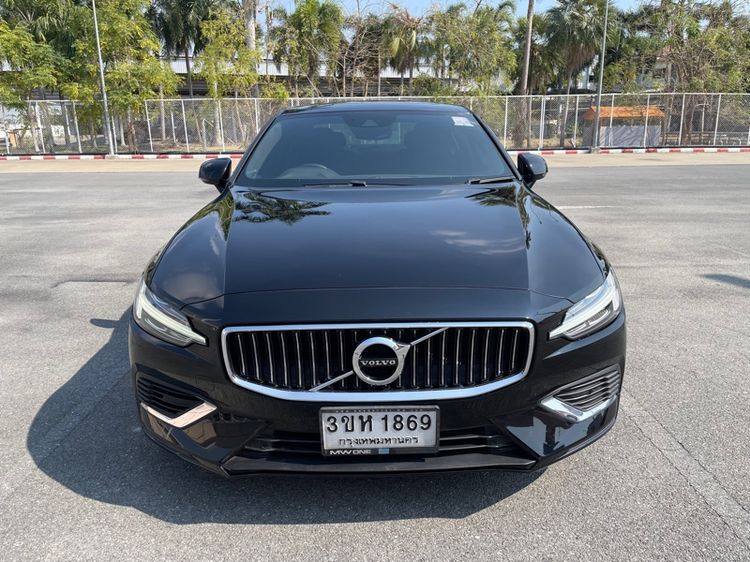 Volvo S60 2021 2.0 T8 R-Design 4WD Sedan ปลั๊กอินไฮบริด (PHEV) ไม่ติดแก๊ส เกียร์อัตโนมัติ ดำ รูปที่ 2
