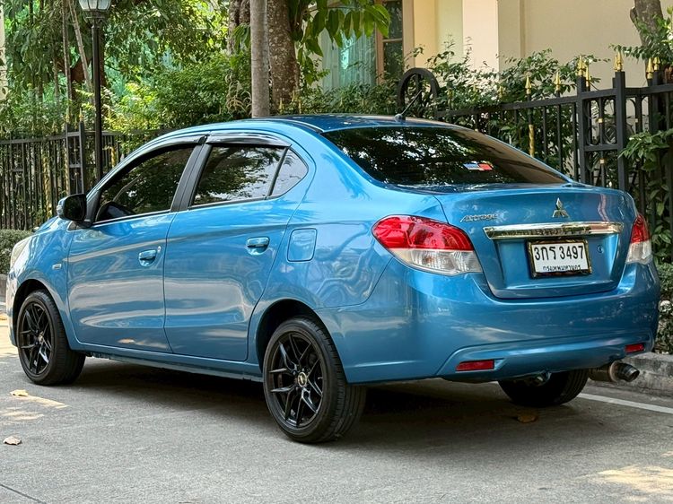 Mitsubishi Attrage 2014 1.2 GLS LTD Sedan เบนซิน เกียร์อัตโนมัติ ฟ้า รูปที่ 4