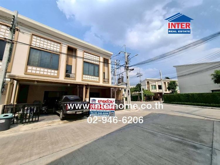 ทาวน์โฮม 2 ชั้น 18 ตร.ว. หมู่บ้านเรซิโอโฮม เวสต์เกต ใกล้เซ็นทรัลเวสต์เกต ซอยวัดคงคา ถนนกาญจนาภิเษก บางใหญ่ นนทบุรี รูปที่ 3