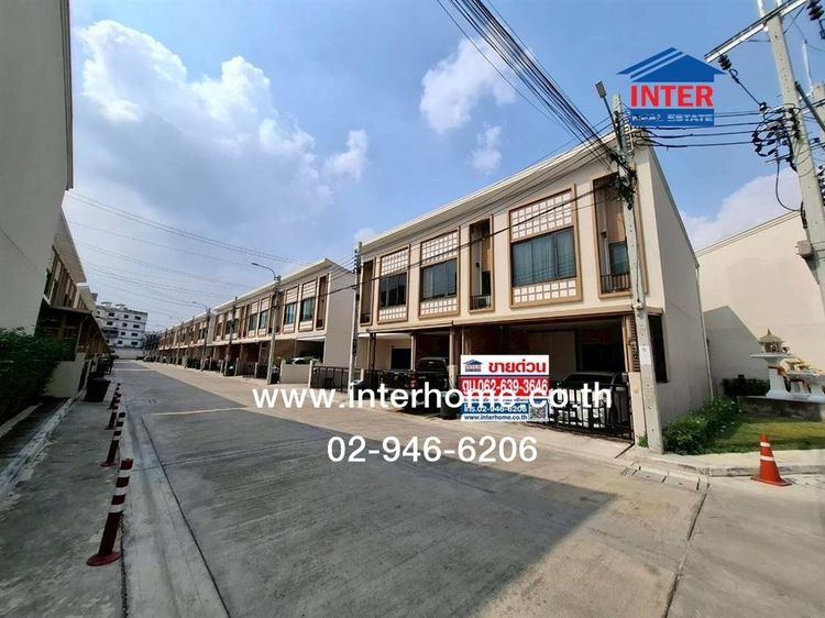 ทาวน์โฮม 2 ชั้น 18 ตร.ว. หมู่บ้านเรซิโอโฮม เวสต์เกต ใกล้เซ็นทรัลเวสต์เกต ซอยวัดคงคา ถนนกาญจนาภิเษก บางใหญ่ นนทบุรี รูปที่ 2