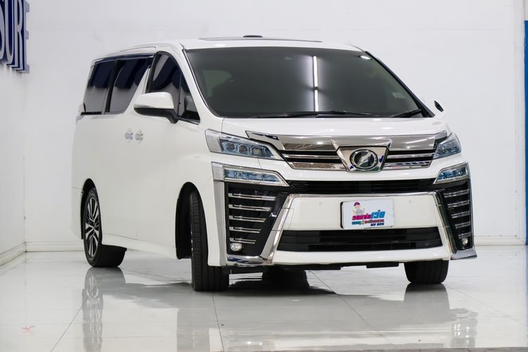 Toyota Vellfire 2018 2.5 Z G Edition Van เบนซิน ไม่ติดแก๊ส เกียร์อัตโนมัติ ขาว รูปที่ 2