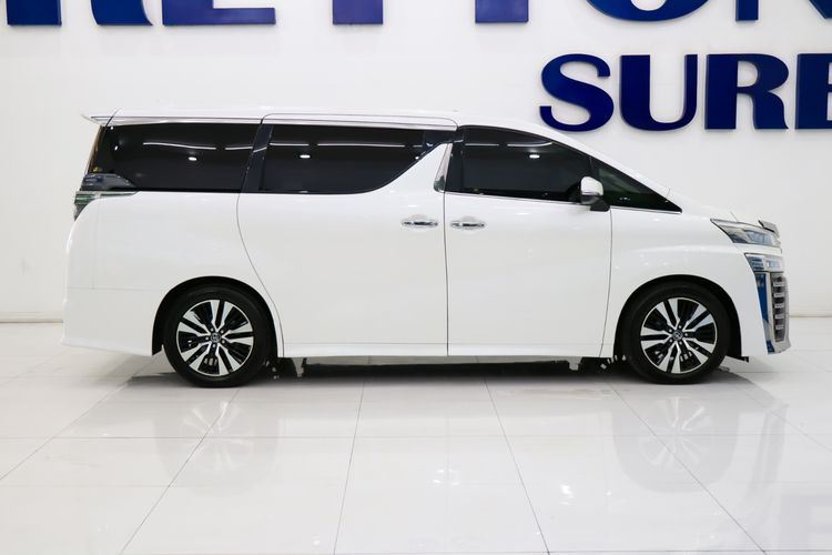 Toyota Vellfire 2018 2.5 Z G Edition Van เบนซิน ไม่ติดแก๊ส เกียร์อัตโนมัติ ขาว รูปที่ 4