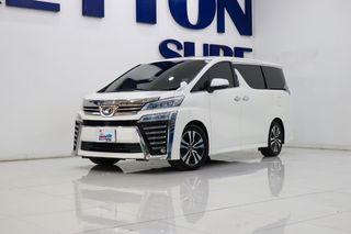 2018 Toyota Vellfire 2.5 ZG Edition สีขาว