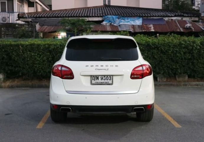 Porsche Cayenne 2011 3.0 S Hybrid 4WD Utility-car ไฮบริด ไม่ติดแก๊ส เกียร์อัตโนมัติ ขาว รูปที่ 4