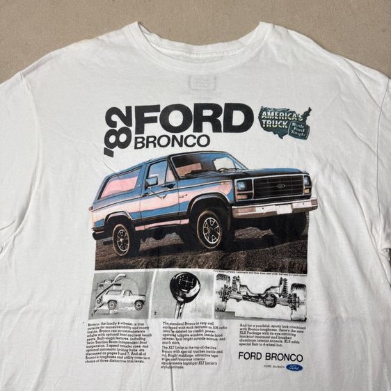 เสื้อยืด Ford Bronco Size L