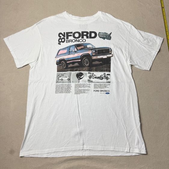 เสื้อยืด Ford Bronco Size L รูปที่ 3