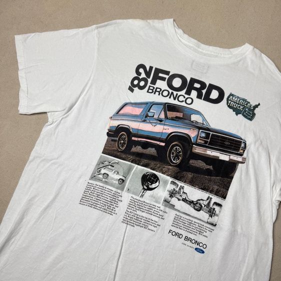 เสื้อยืด Ford Bronco Size L รูปที่ 2