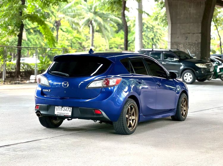 Mazda Mazda3 2013 1.6 Spirit Sports Sedan เบนซิน ไม่ติดแก๊ส เกียร์อัตโนมัติ น้ำเงิน รูปที่ 2