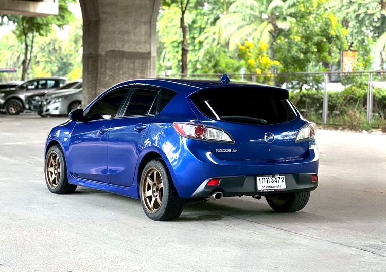 Mazda Mazda3 2013 1.6 Spirit Sports Sedan เบนซิน ไม่ติดแก๊ส เกียร์อัตโนมัติ น้ำเงิน รูปที่ 4