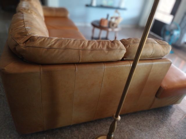 เฟอร์นิเจอร์หนังแท้มือ2 พร้อมของแถม รูปที่ 2