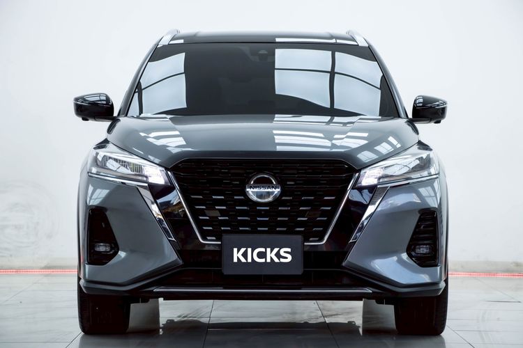 Nissan Kicks 2023 1.2 VL Utility-car ไฮบริด ไม่ติดแก๊ส เกียร์อัตโนมัติ เทา รูปที่ 4