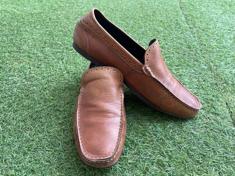 น้ำตาล หนังแท้ รองเท้าแบบสวมและโลฟเฟอร์ UK 8 | EU 42 | US 8.5 อื่นๆ  obermain โลฟเฟอร์ผู้ชาย ไซต์ 42  