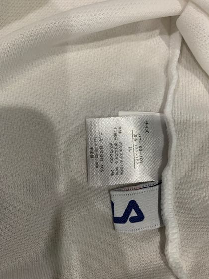 FILA – Unisex Graphic Polo Shirt ผ้ารู สวมใส่สบาย ระบายอากาศดีมากๆ ใส่เล่นกี่ฬา ได้ทุกประเภท รูปที่ 8