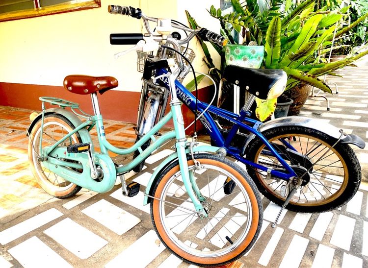 จักรยานเด็ก Bridgestone Hacchi และ Spalding