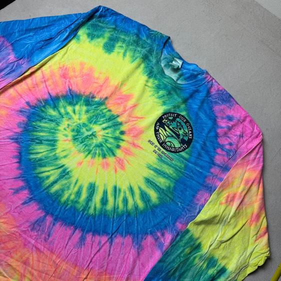 เสื้อยืดมัดย้อม Size XXL รูปที่ 2