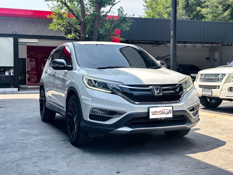 Honda CR-V 2015 2.4 EL 4WD Utility-car เบนซิน เกียร์อัตโนมัติ ขาว รูปที่ 3