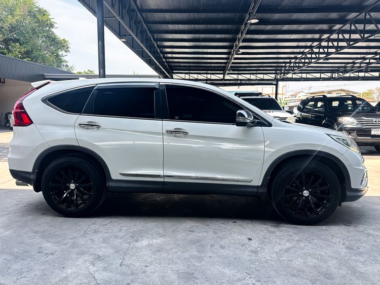 Honda CR-V 2015 2.4 EL 4WD Utility-car เบนซิน เกียร์อัตโนมัติ ขาว รูปที่ 4