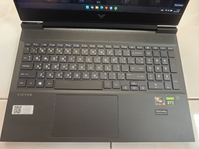 ไม่ใช่ 16 กิกะไบต์ วินโดว์ Micro USB HP VICTUS 16 RTX3060 ต่อรองได้