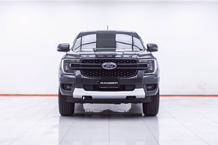 Ford Ranger 2024 2.0 Turbo 4WD Sport Pickup ดีเซล ไม่ติดแก๊ส เกียร์อัตโนมัติ เทา รูปที่ 4