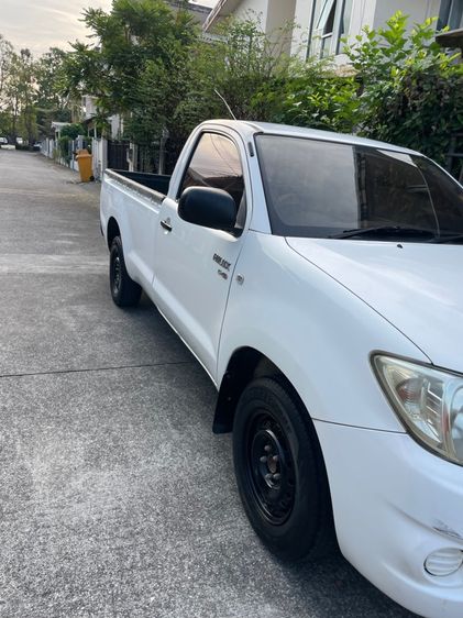 Toyota Hilux Vigo 2010 2.5 J Pickup ดีเซล ไม่ติดแก๊ส เกียร์ธรรมดา ขาว รูปที่ 2