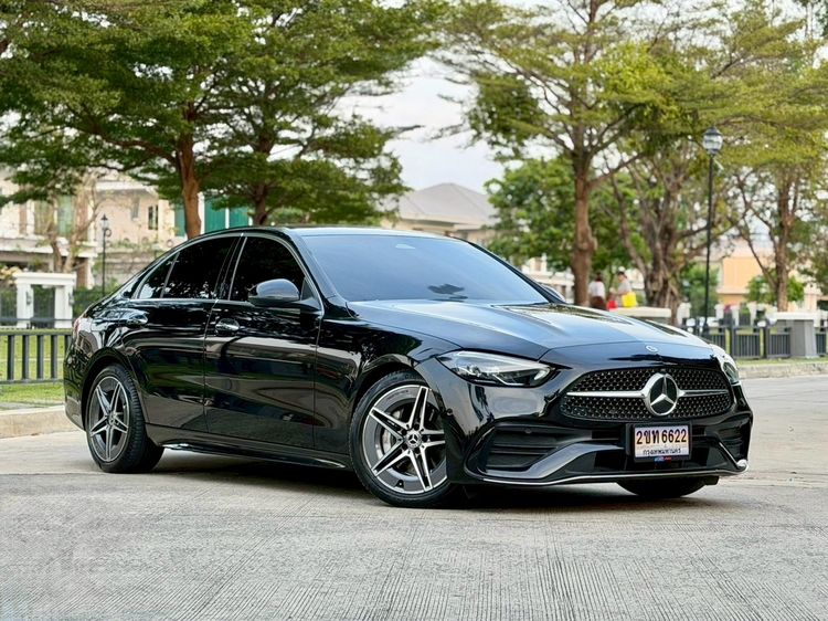 Mercedes-Benz C-Class 2025 C220 Sedan ดีเซล ไม่ติดแก๊ส เกียร์อัตโนมัติ ดำ รูปที่ 2