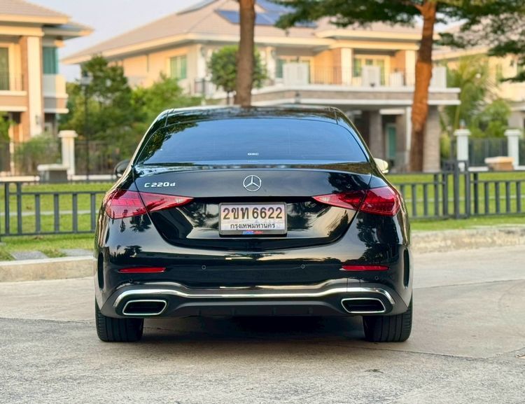 Mercedes-Benz C-Class 2025 C220 Sedan ดีเซล ไม่ติดแก๊ส เกียร์อัตโนมัติ ดำ รูปที่ 4
