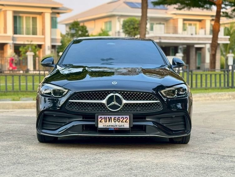 Mercedes-Benz C-Class 2025 C220 Sedan ดีเซล ไม่ติดแก๊ส เกียร์อัตโนมัติ ดำ รูปที่ 3