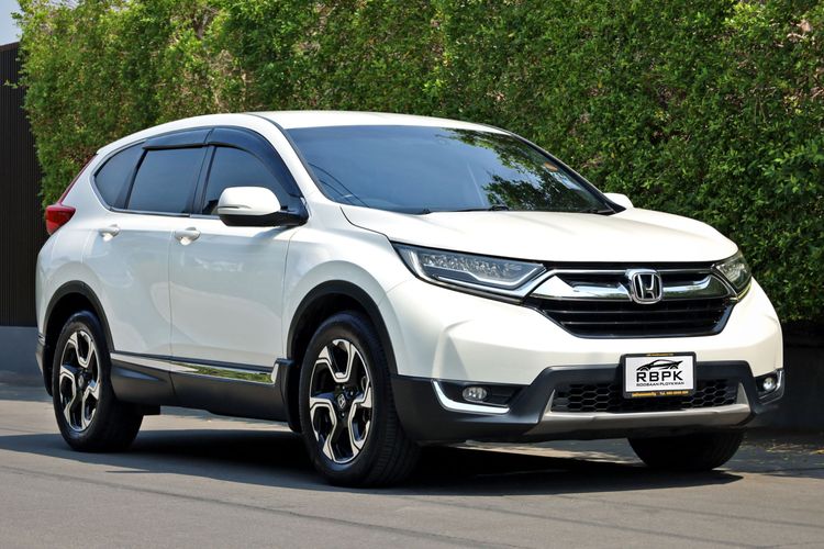 Honda CR-V 2018 2.4 EL 4WD Sedan เบนซิน ไม่ติดแก๊ส เกียร์อัตโนมัติ ขาว รูปที่ 4