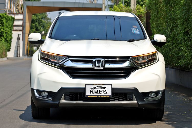Honda CR-V 2018 2.4 EL 4WD Sedan เบนซิน ไม่ติดแก๊ส เกียร์อัตโนมัติ ขาว รูปที่ 3