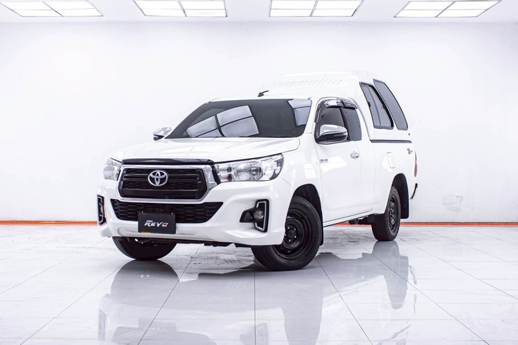 Toyota Hilux Revo 2019 2.4 Z Edition J Plus Pickup ดีเซล ไม่ติดแก๊ส เกียร์อัตโนมัติ ขาว