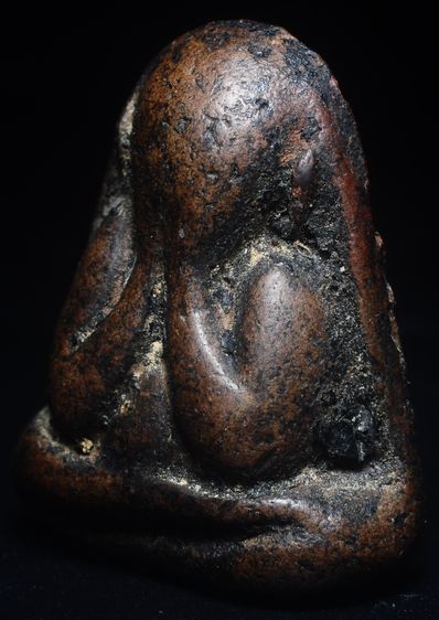 พระปิดตาหลวงพ่อแก้ว วัดเคลือวัล พิมพ์หลังแบบ รูปที่ 3