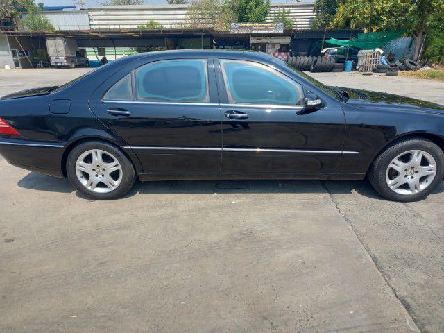 Mercedes-Benz S-Class 2005 S280 Sedan เบนซิน ไม่ติดแก๊ส เกียร์อัตโนมัติ ดำ รูปที่ 3